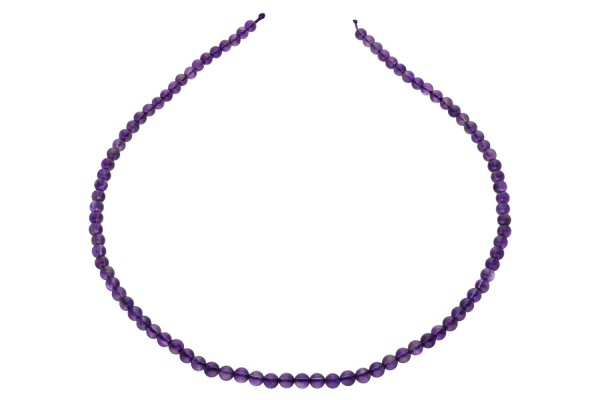 Kugelstrang 4mm/40cm, Amethyst A