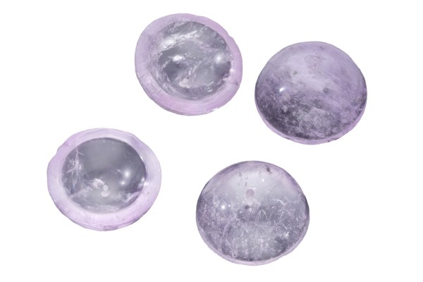 Halbkugel 20x9mm aus Amethyst VPE 4 Stück