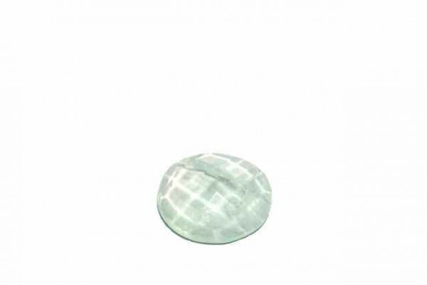 fac.Cabochon, 20mm, grüner Fluorit