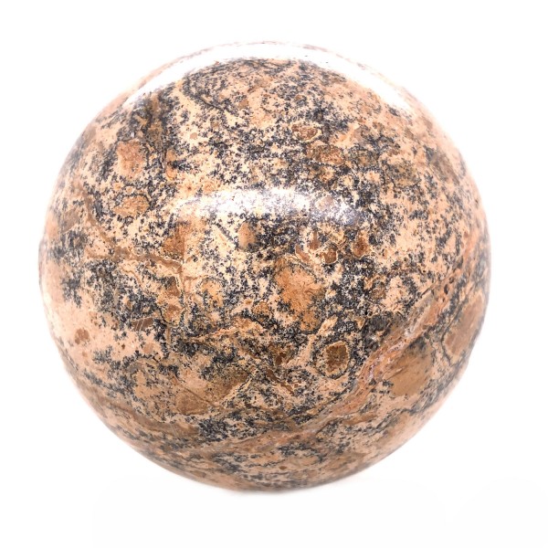 Kugel 65mm aus Leoparden-Jaspis