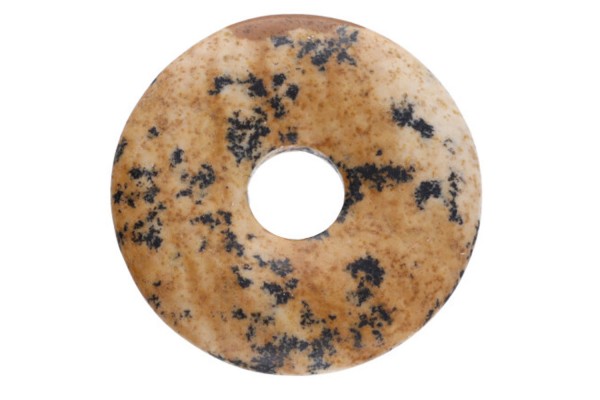 20mm Donuts aus Landschafts Jaspis VPE 3 Stück