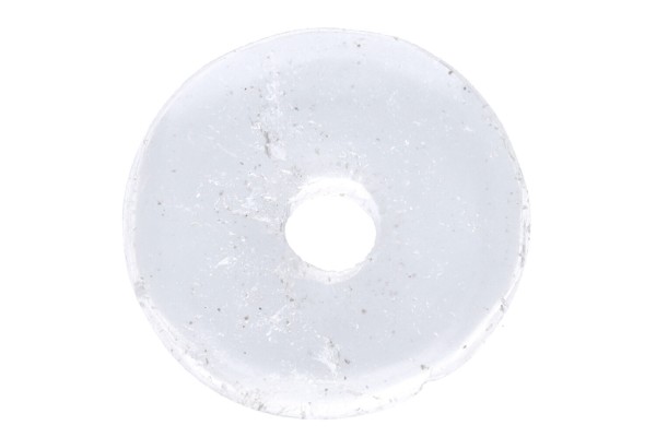 15mm Donut aus Bergkristall (10Stück)