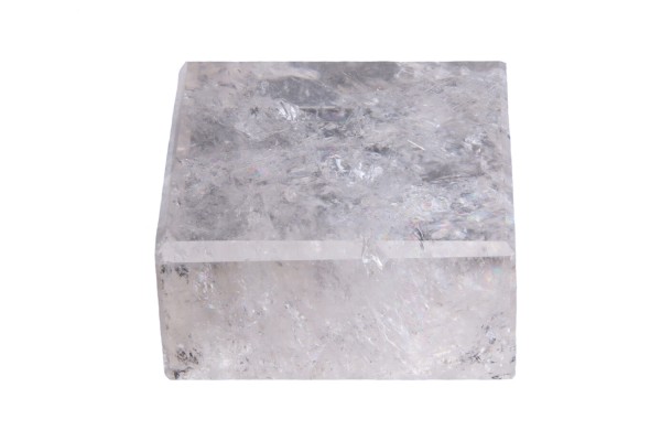 Sockel quadratisch 48x48x20mm aus Bergkristall