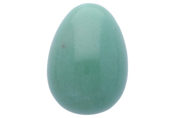 Yoni Ei gebohrt 35x48mm aus Aventurin