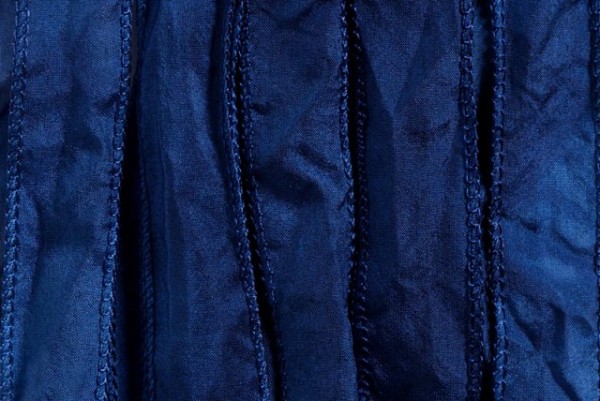 Seidenband silky 110x2cm, Habotai-Seide marineblau