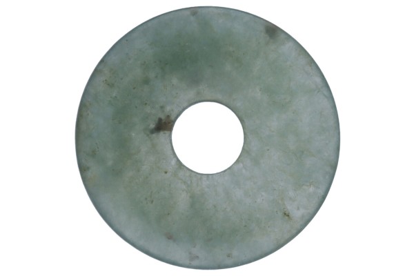 15mm Donut aus Burma Jade