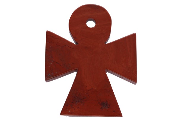Ankh Kreuz aus rotem Jaspis 40x50mm
