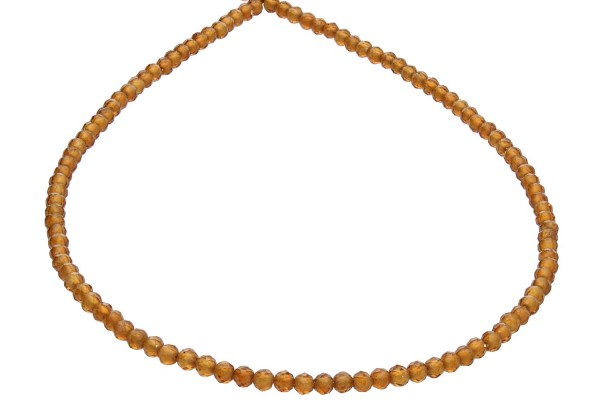 Kugelstrang facettiert 2mm/41cm, Hessonit