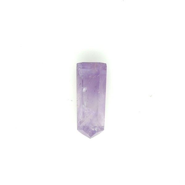 Spitze ca.12x30mm mit 2mm Bohrung aus Amethyst