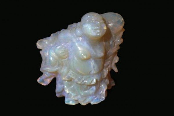 Buddha 22x25mm, Opal