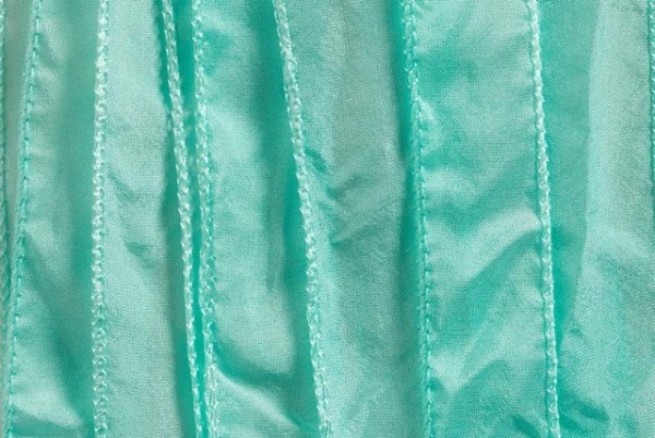 Seidenband silky 110x2cm, Habotai-Seide helltürkis