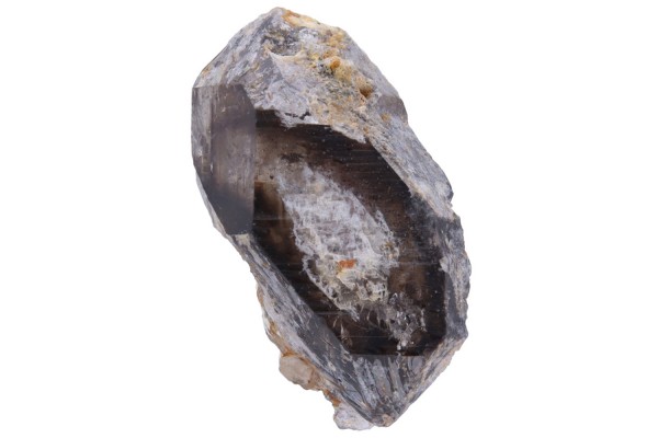 Doppelender aus Amethyst und Rauchquarz 21x38x13mm