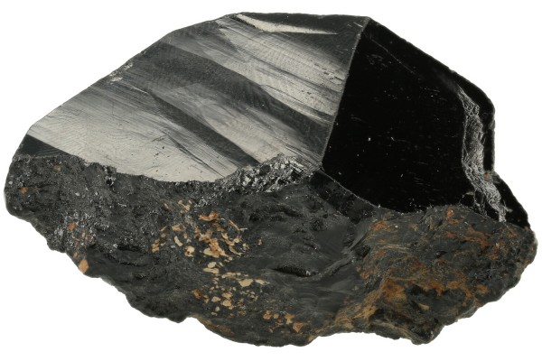 Turmalin Kristall schwarz 23x45x26mm aus Tansania