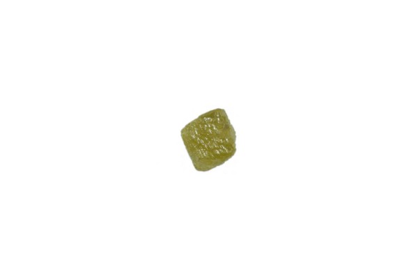 Diamant-Würfel roh 2,6-3mm, gelbfarben