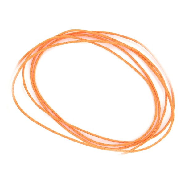 Baumwollband orange 1mm x 1 m