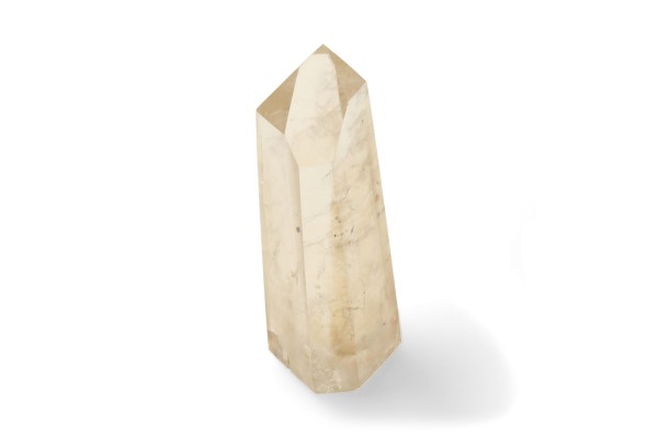 Spitze poliert, Citrin natur