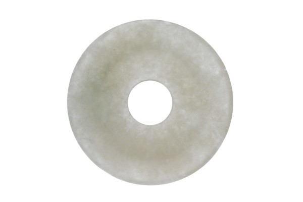 22mm Donut Anhänger aus echter Burma Jade