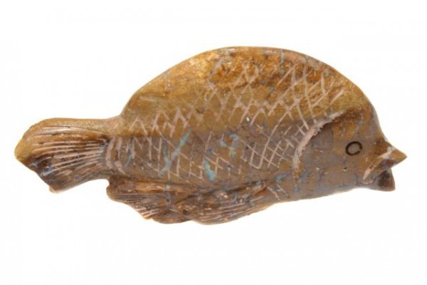 Fisch 40x70mm, Boulder-Opal