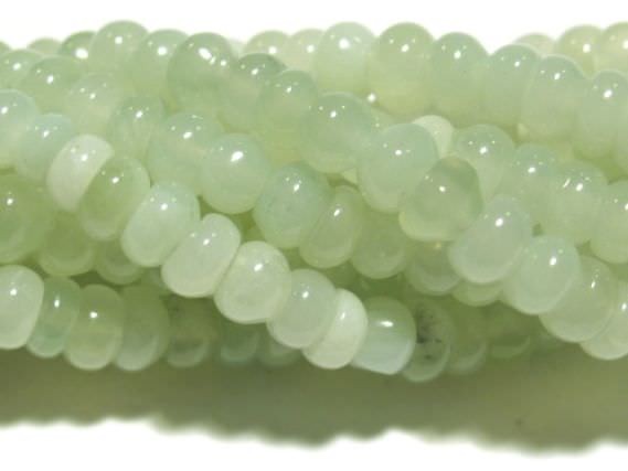 Buttonstrang 6/40, China Jade (Serpentin)