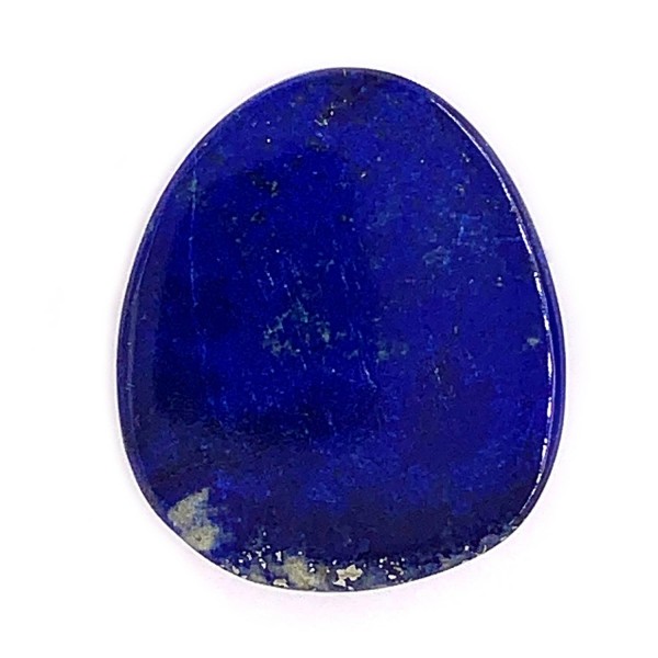 Lapis Anhänger Oval 21x25mm mit 2mm-Bohrung, Lapis Afghanistan