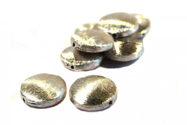 Disk 12x4mm, AG 925 gebürstet