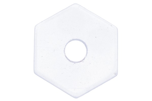 Glücksmünze Feng Shui 22x20x3.5mm aus Bergkristall