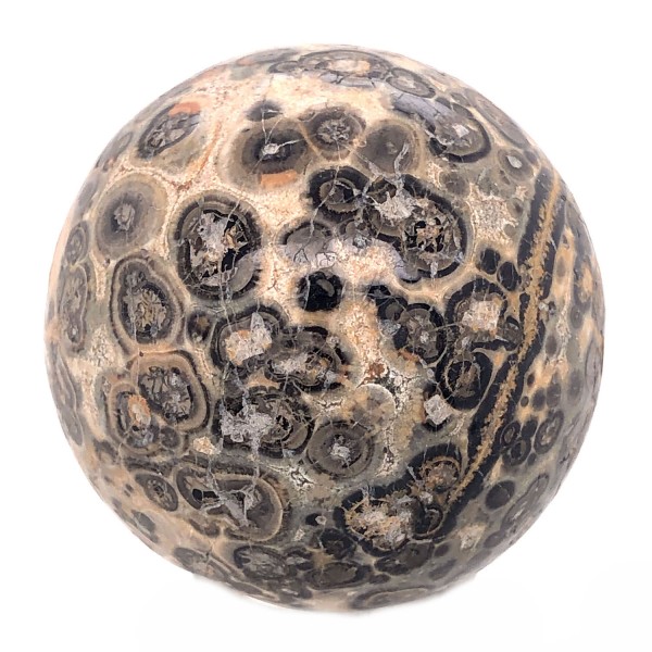 Kugel 40mm aus Leoparden-Jaspis
