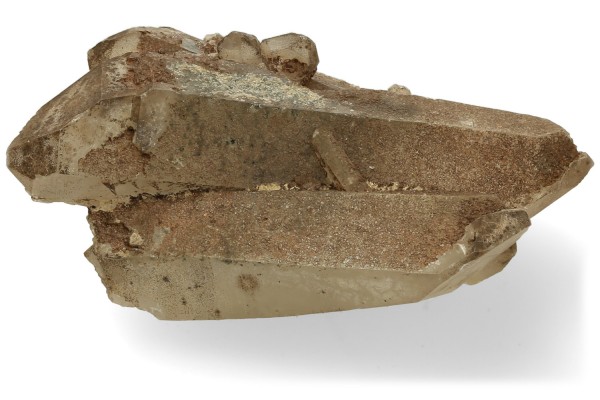 Stufe mit Doppelender, Bergkristall