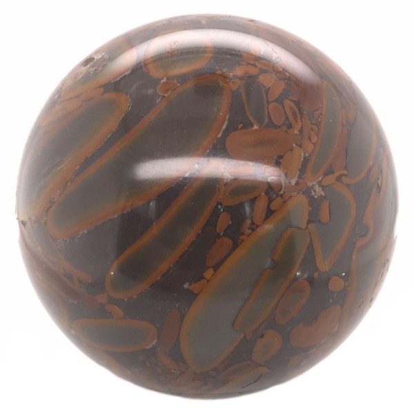 Kugel 50mm aus Trümmer-Achat
